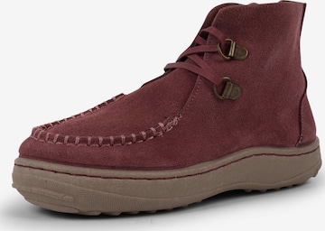 Bottes Pisamonas en violet : devant