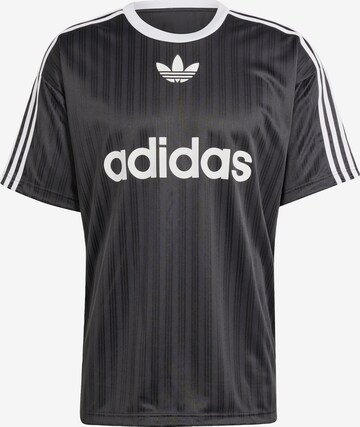 ADIDAS ORIGINALS Shirt 'Adicolor' in Zwart: voorkant