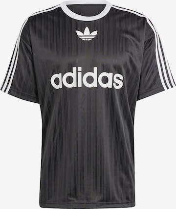 ADIDAS ORIGINALS - Camisa 'Adicolor' em preto: frente