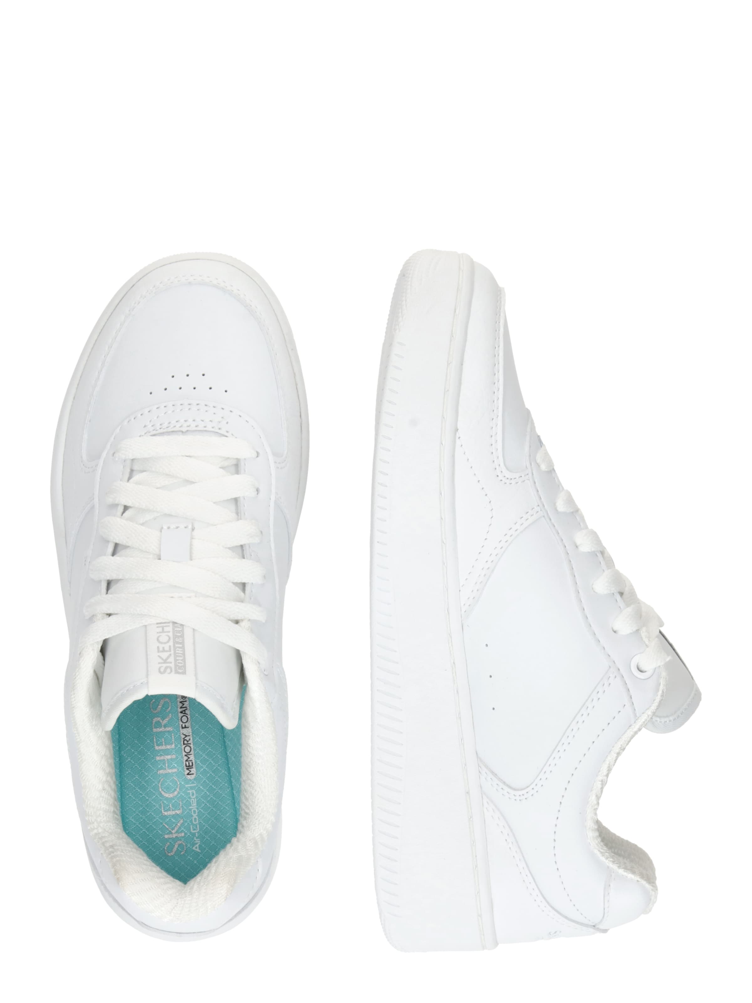 Sneaker bassa 'SPORT COURT 2.0 - CORE ESSENT' di SKECHERS in bianco