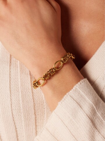 Bracelet Lucardi en or : devant