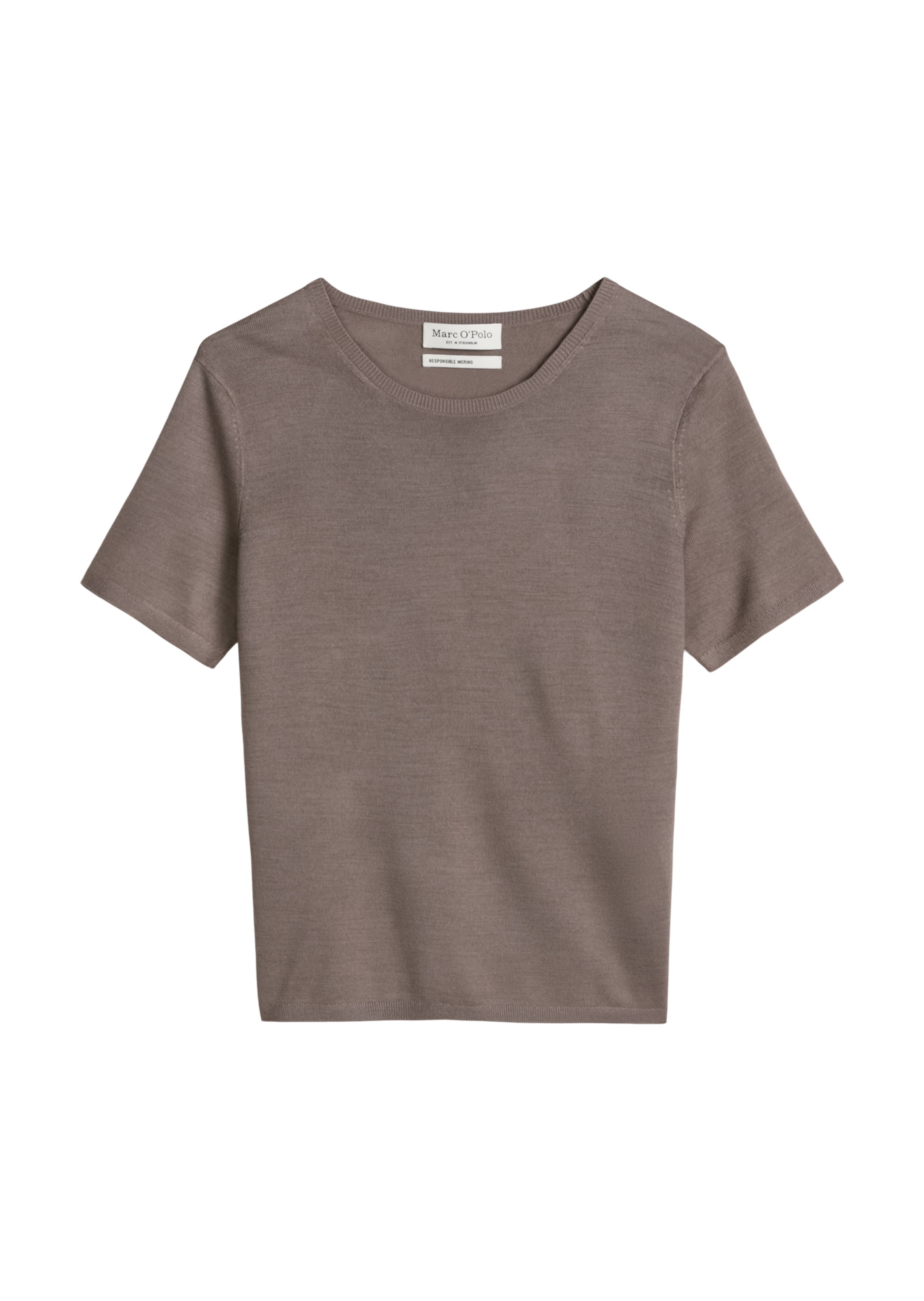 Marc O'Polo Trui in Bruin: voorkant