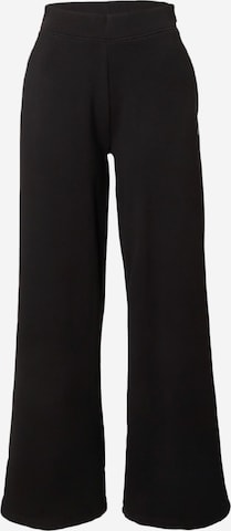 Calvin Klein Jeans Wide Leg Housut värissä musta: edessä