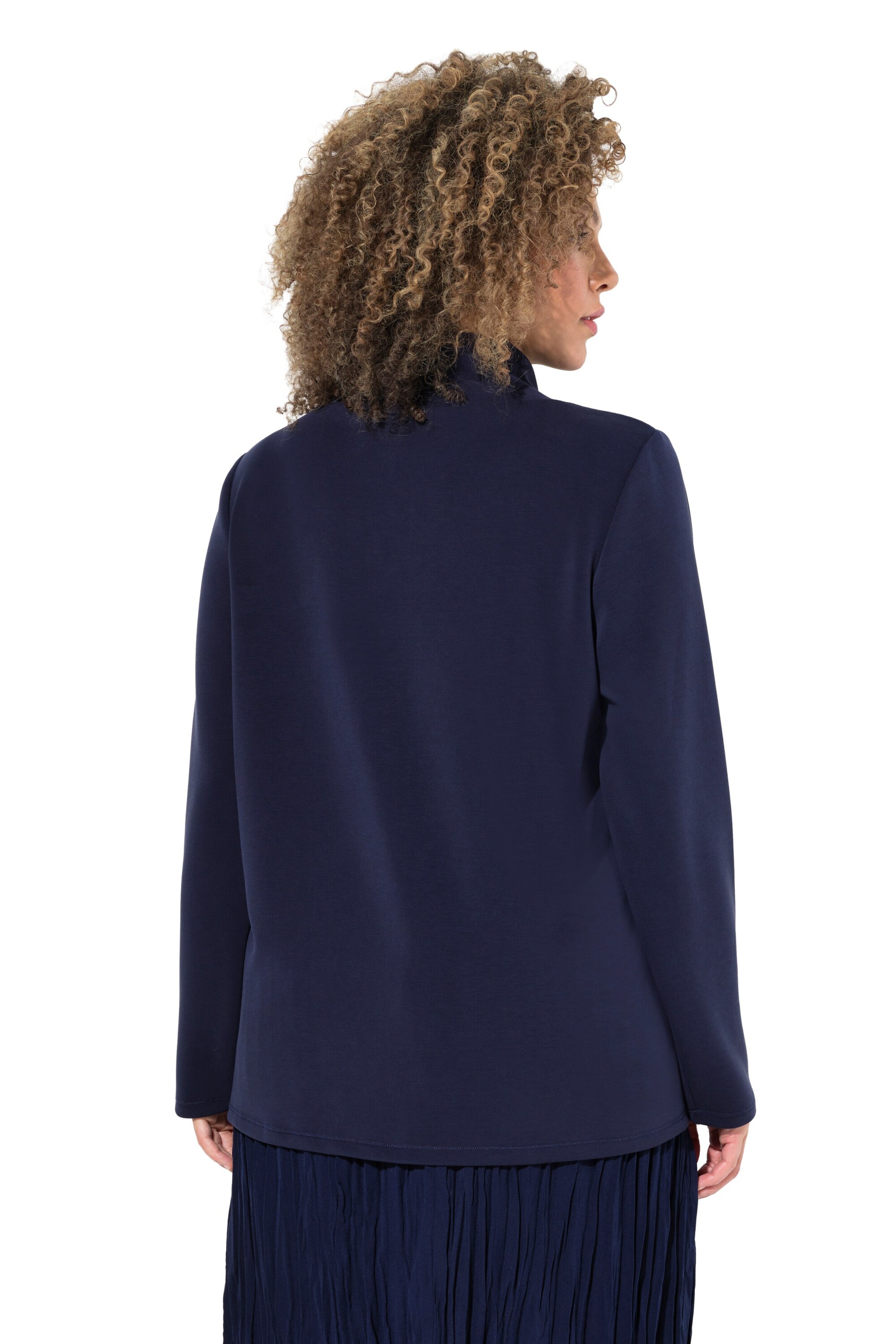 Ulla Popken Sweatshirt in Blauw