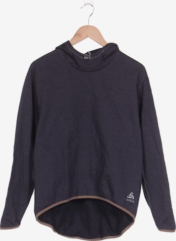 ODLO Sweatshirt & Zip-Up Hoodie in M in Grey: front