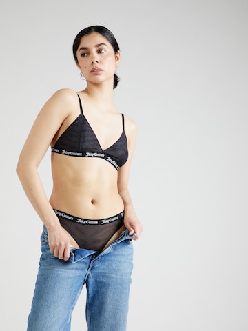 Juicy Couture Triangle Bra in Black