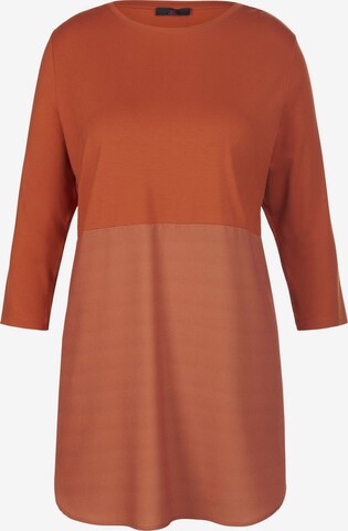 Emilia Lay Shirt in Orange: predná strana