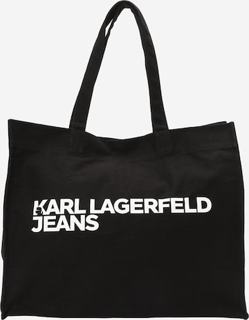 KARL LAGERFELD JEANS Ostoskassi värissä musta: etupuoli