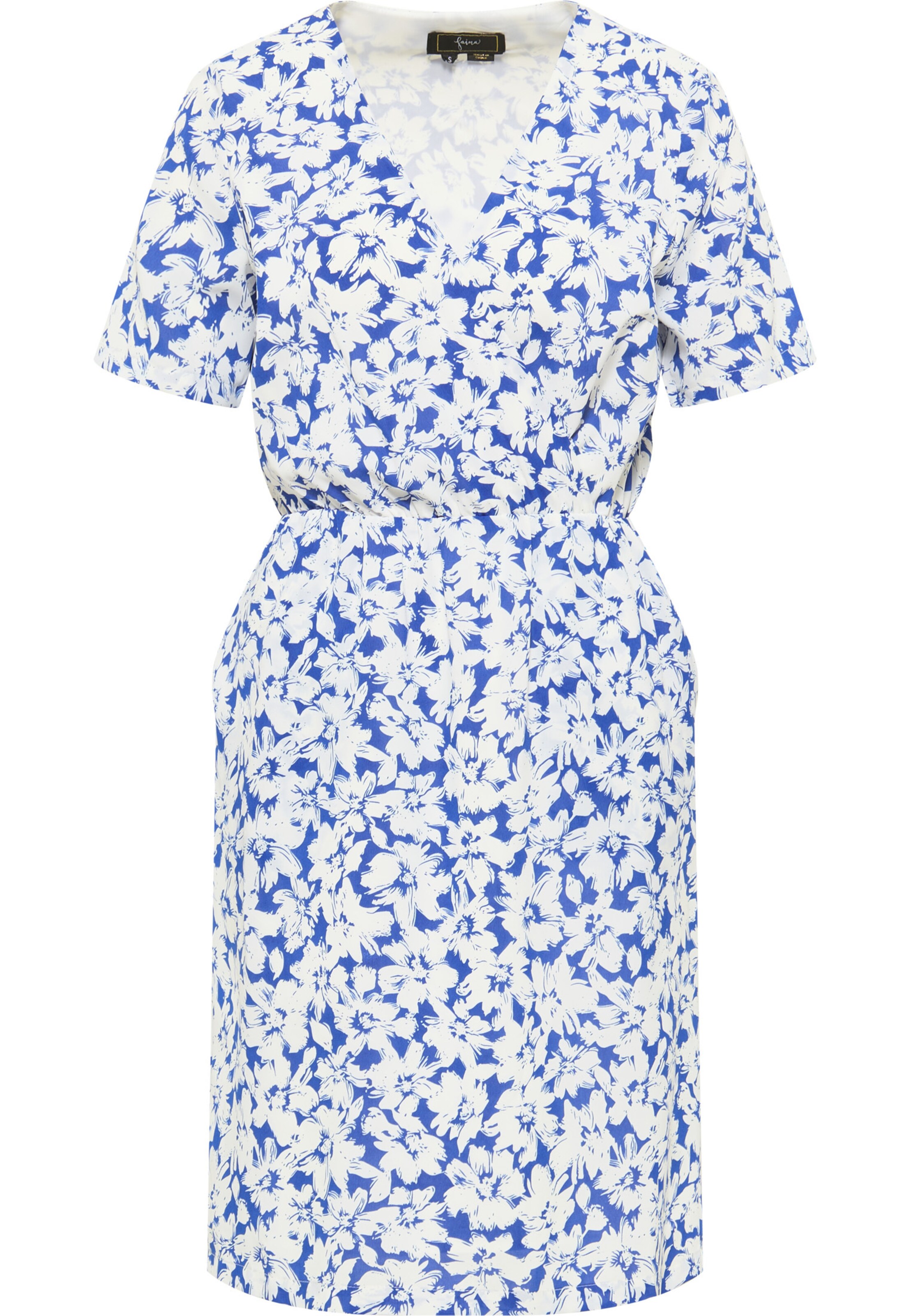 faina Zomerjurk in Blauw: voorkant