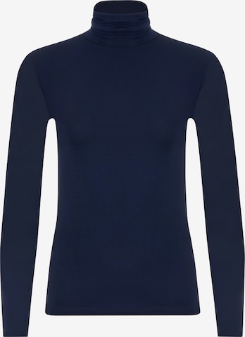 Evoni Sweater 'aus weichem Modal' in Blue: front