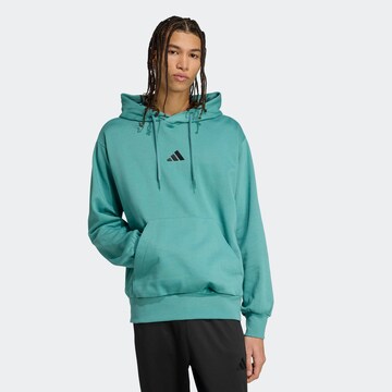 ADIDAS SPORTSWEAR Athletic Sweatshirt 'Feelcozy' in Green: front