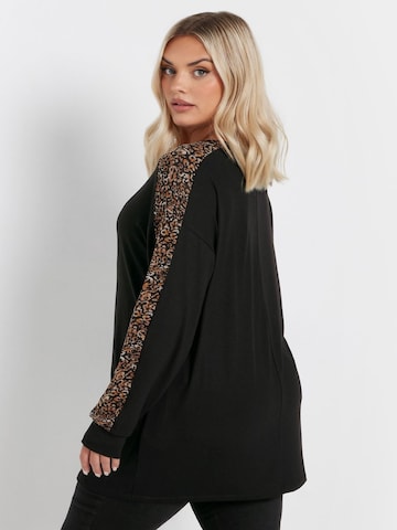Stil Diva Shirt in Zwart