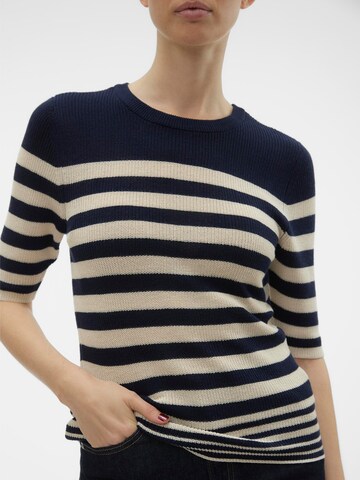 VERO MODA Sweater 'NEW LEXSUN' in Blue