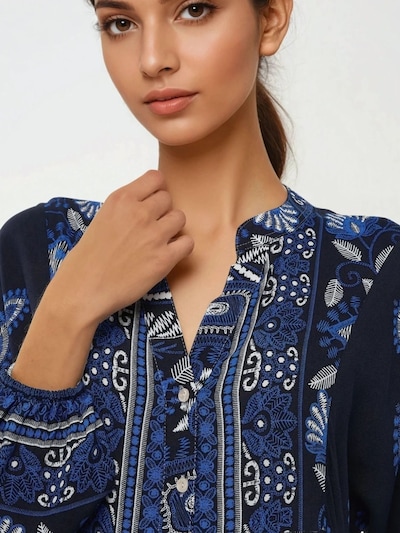 Hiccup Vestido em azul / marinho / branco, Vista do artigo