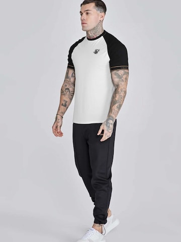 SikSilk Majica 'Tech' | bela barva