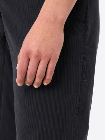 VAUDE Regular Outdoorbroek 'Loamer' in Zwart