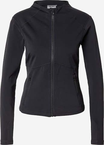 Aim'n Athletic Zip-Up Hoodie in Black: front