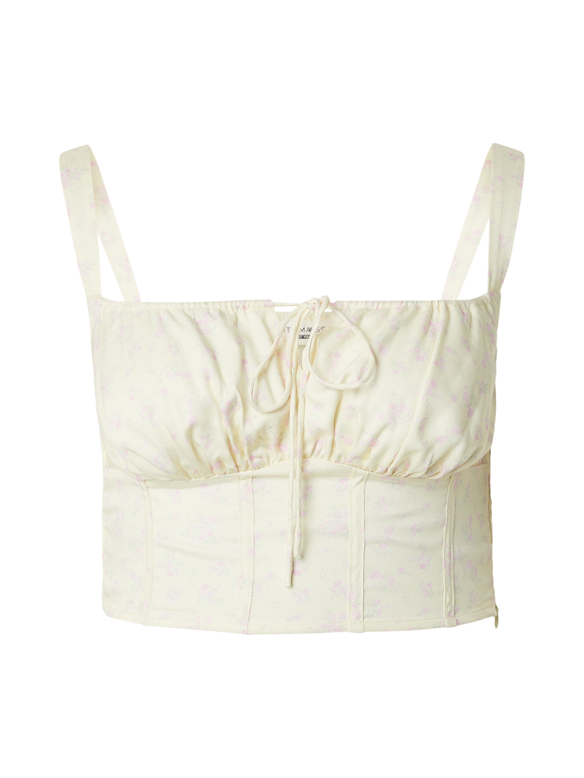 CITA MAASS Haut 'Ditsy' en jaune, Vue avec produit