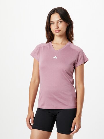 T-shirt fonctionnel 'Train Essentials' ADIDAS PERFORMANCE en violet : devant