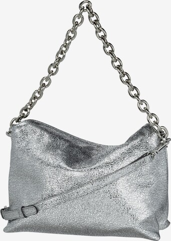 ABRO Schultertasche ' Kate Metallic ' in Silber