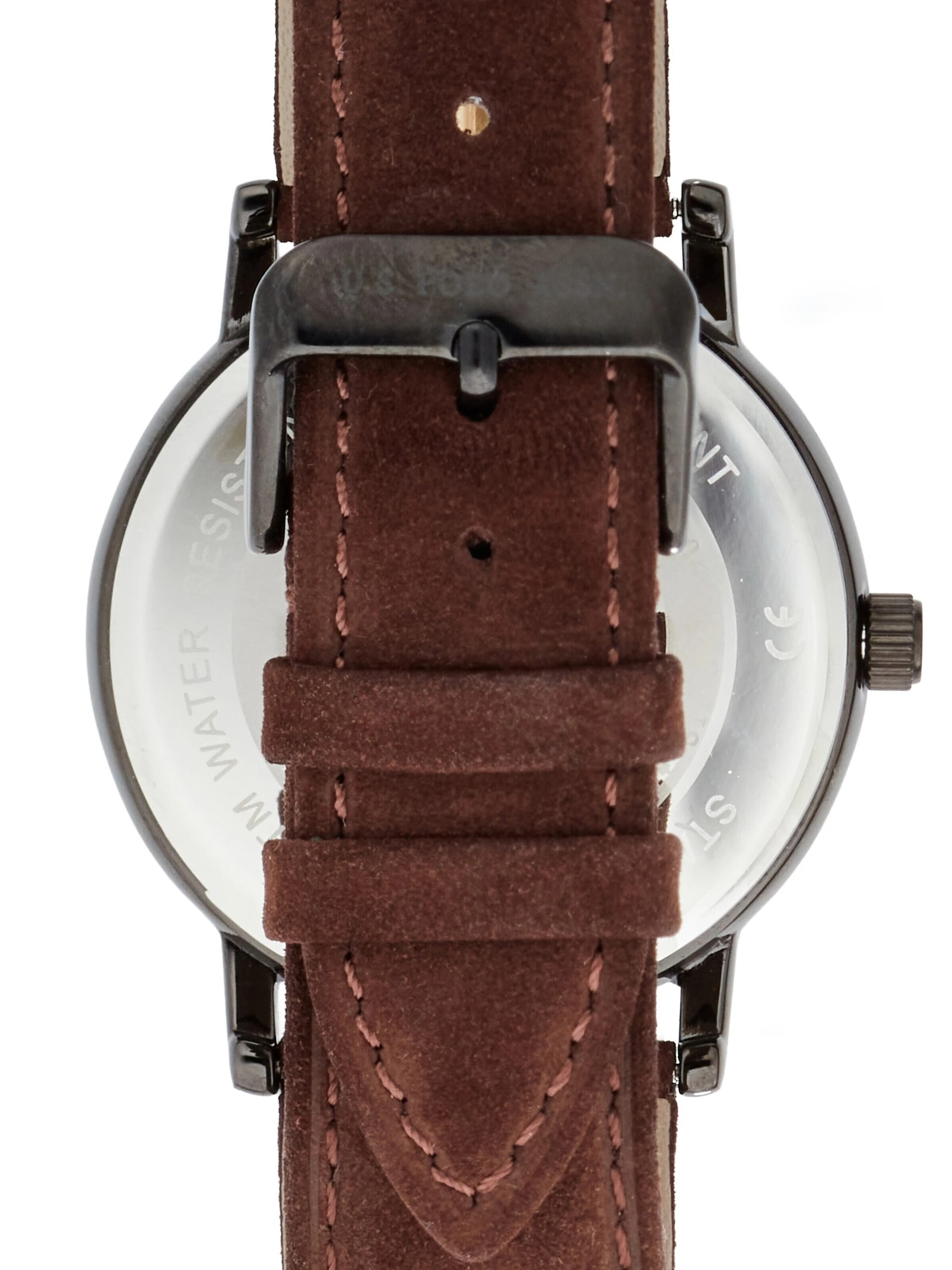 Montre à affichage analogique 'Osman' U.S. POLO ASSN. en marron