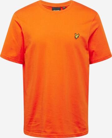 T-Shirt Lyle & Scott en orange : devant