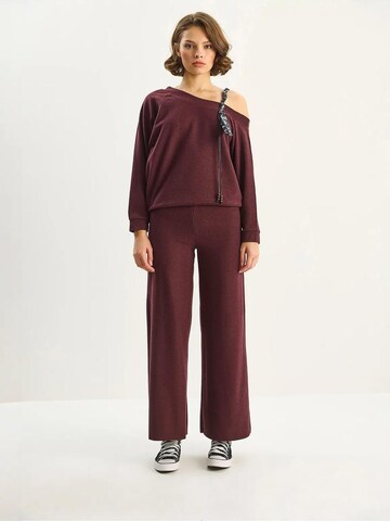 Bianco Lucci Broekpak in Rood: voorkant