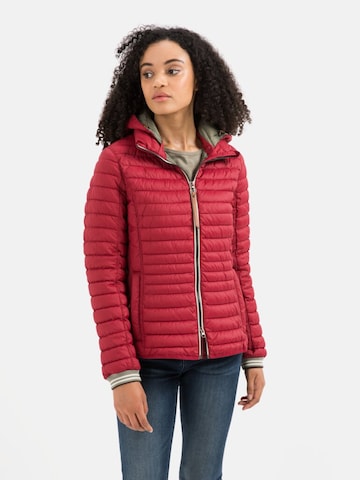 CAMEL ACTIVE Steppjacke mit abnehmbarer Kapuze in Rot: predná strana