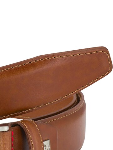 PIERRE CARDIN Belt 'Basic' in Brown