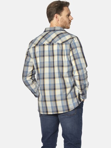 Jan Vanderstorm Comfort Fit Hemd in Blau