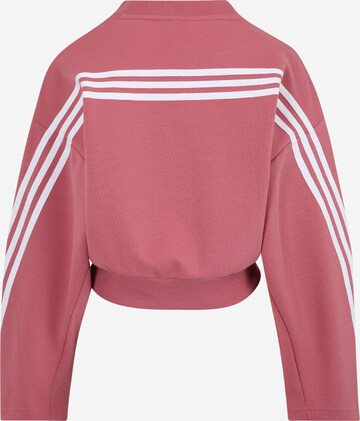 ADIDAS SPORTSWEAR - Sweatshirt de desporto 'Future Icons 3-Stripes' em rosa