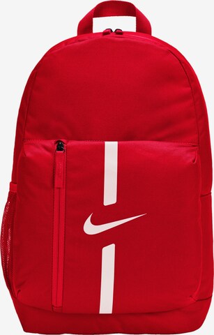 NIKE Sports Backpack in Red: front