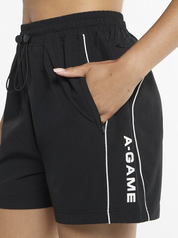A-Game tavaline Spordipüksid 'Lifewear', värv must