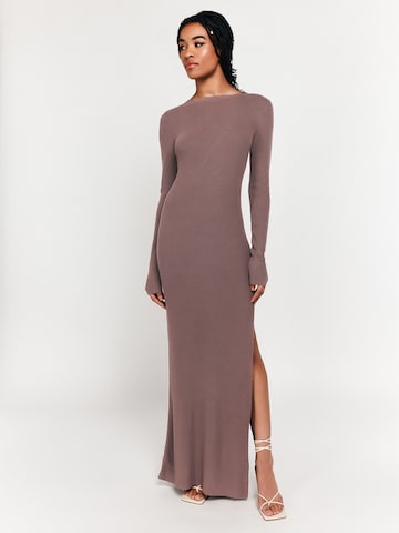 Lezu Dress 'Nia' in Grey: front