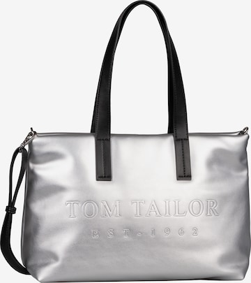 TOM TAILOR Shopper in Silver: front