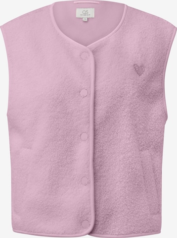 QS Vest in Pink: front