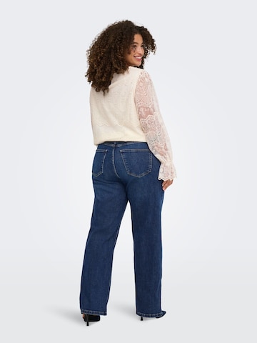 ONLY Carmakoma Loosefit Jeans in Blauw