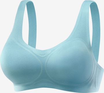 Bustino Reggiseno di NUANCE in blu: frontale