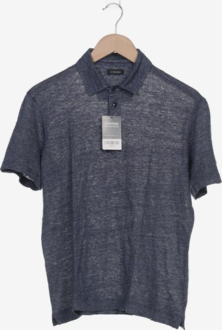 Zegna Shirt in S in Blue: front