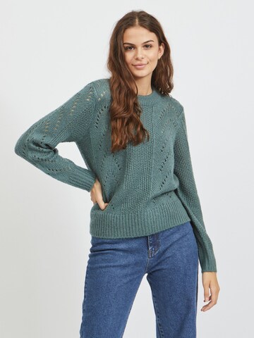 VILA Sweater 'Sofia' in Blue: front