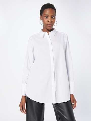 COMMA Blouse in Wit: voorkant