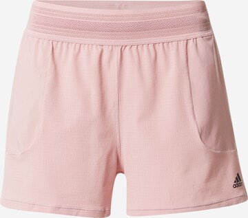 ADIDAS SPORTSWEAR Regular Sports trousers in Pink: front