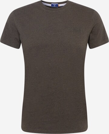 Superdry Tapered T-shirt i grön: framsida