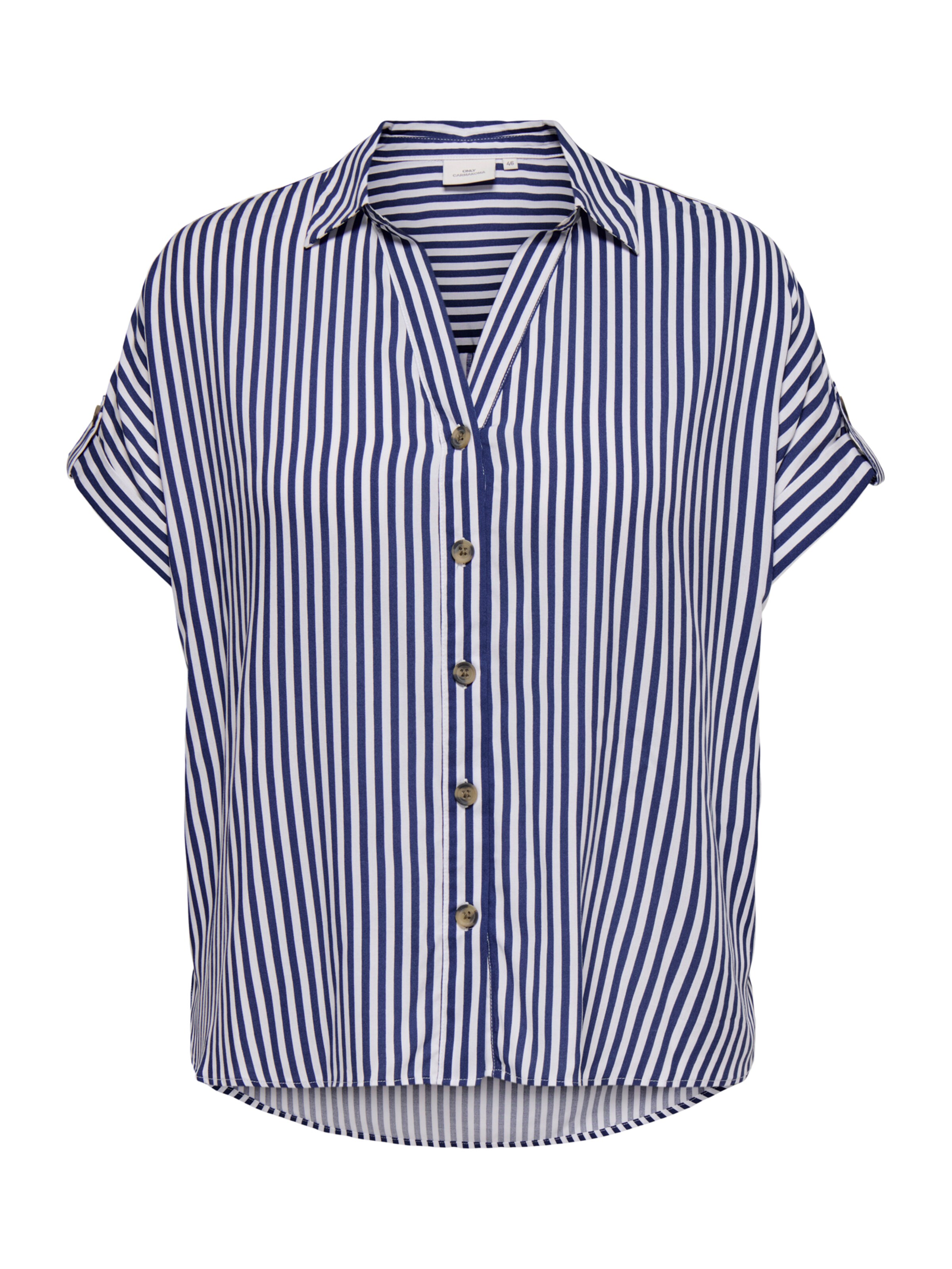 ONLY Carmakoma Blouse 'CARYASMIN' in Blue: front