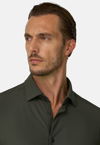 Coupe slim Chemise Boggi Milano en vert