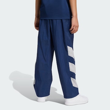Wide Leg Pantalon 'Blocked Woven' ADIDAS ORIGINALS en bleu