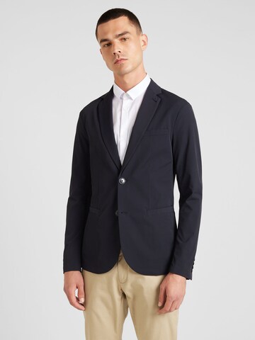 ARMANI EXCHANGE Slim fit Marynarka biznesowa w kolorze niebieski: przód
