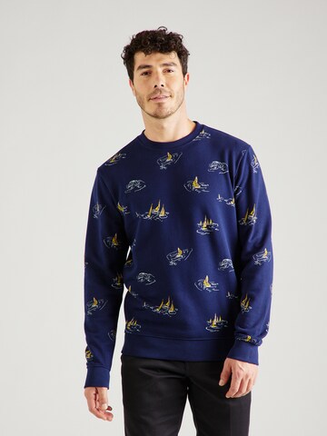 SCOTCH & SODA Bluzka sportowa w kolorze niebieski: przód