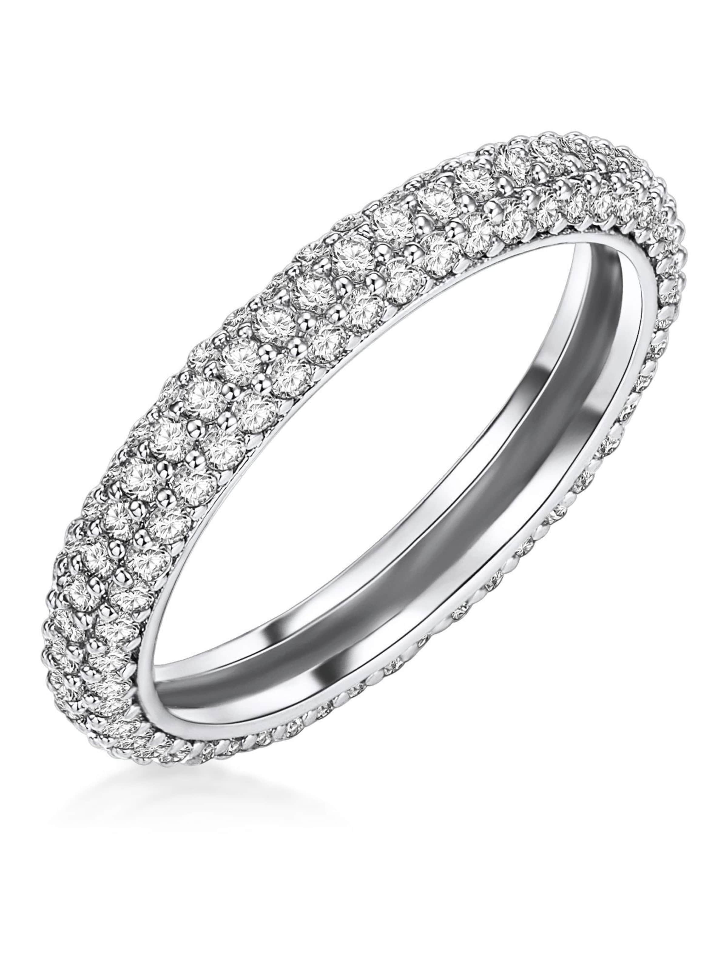 Lulu & Jane Ring in Silver: front