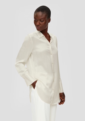 s.Oliver BLACK LABEL Blouse in Beige: voorkant